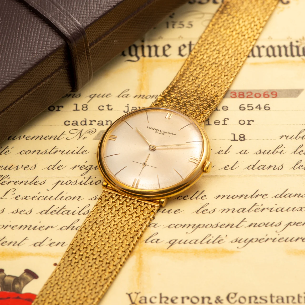 Vacheron Constantin VACHERON CONSTANTIN, REF. 6546, YELLOW GOLD kol saati