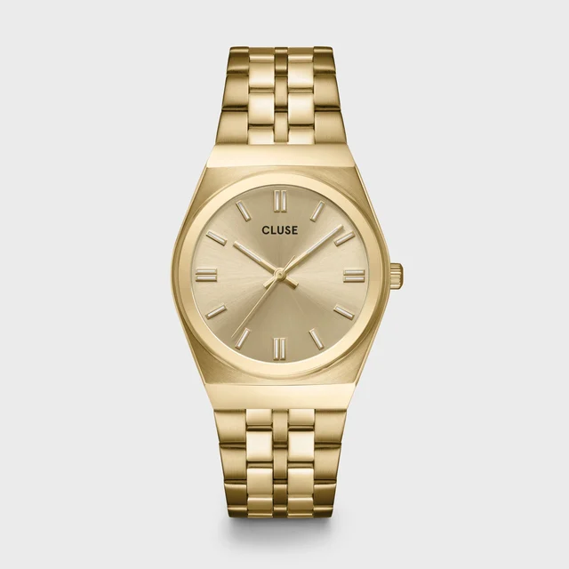 CLUSE Retro 70s Watch Steel, Full Gold Colour CW35104 kol saati
