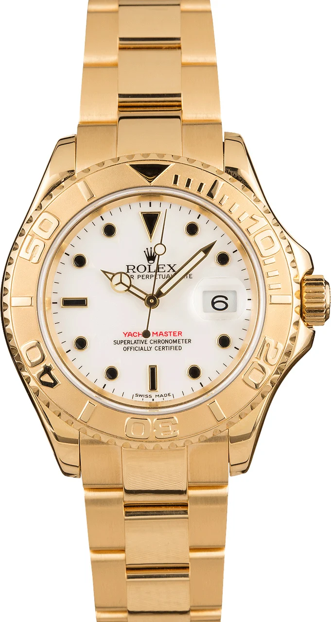 Rolex Yacht-Master 16628 18k Yellow Gold 40 mm kol saati