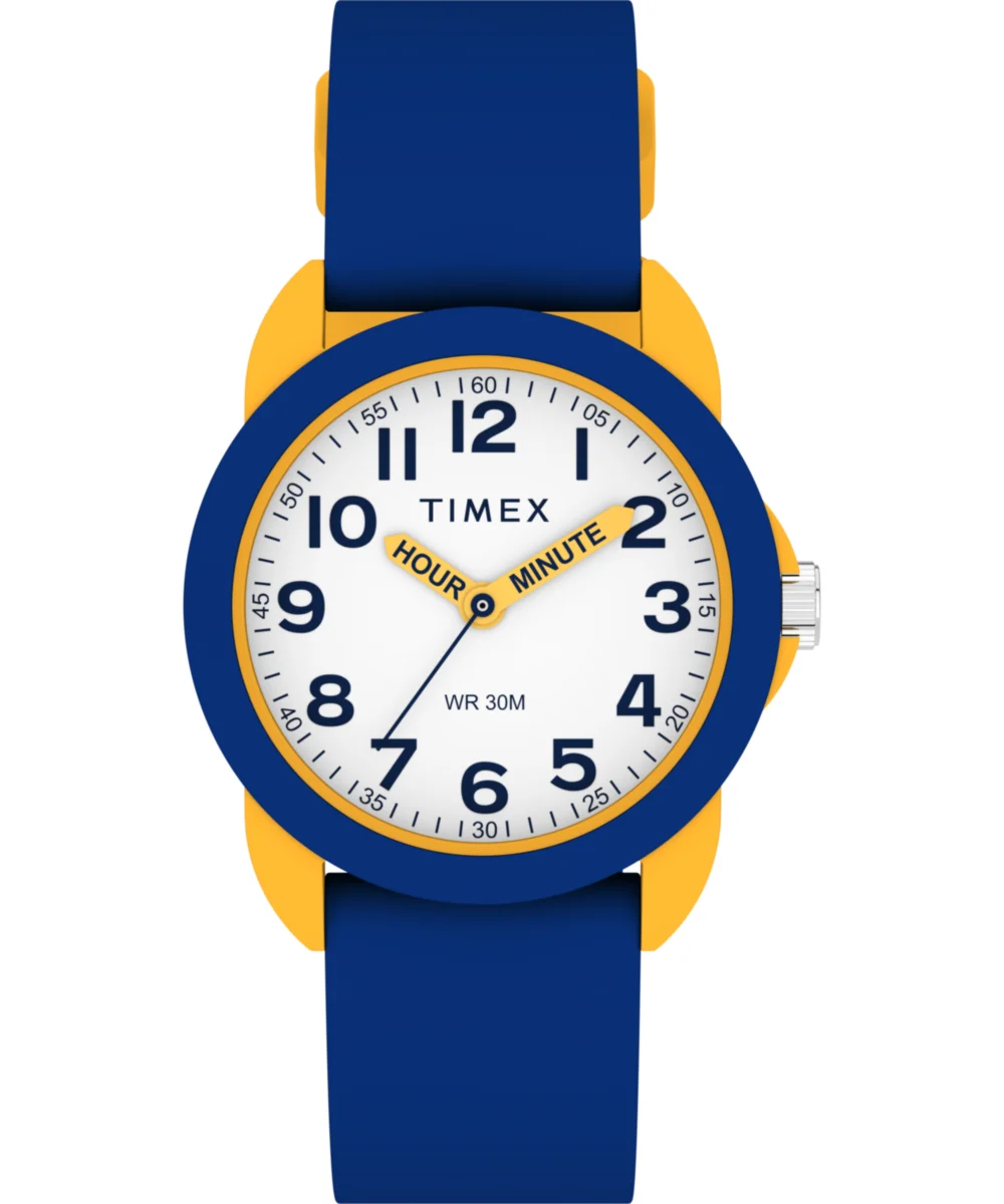 Timex TIME MACHINES® 30mm Silicone Strap Watch TW2W92100 30 mm kol saati