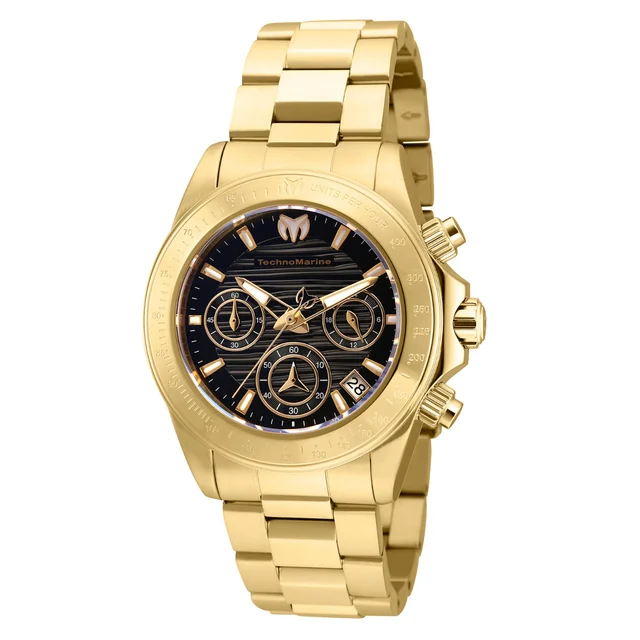 Invicta TechnoMarine Manta Ray Watch - 38mm, Gold (TM-219014) kol saati