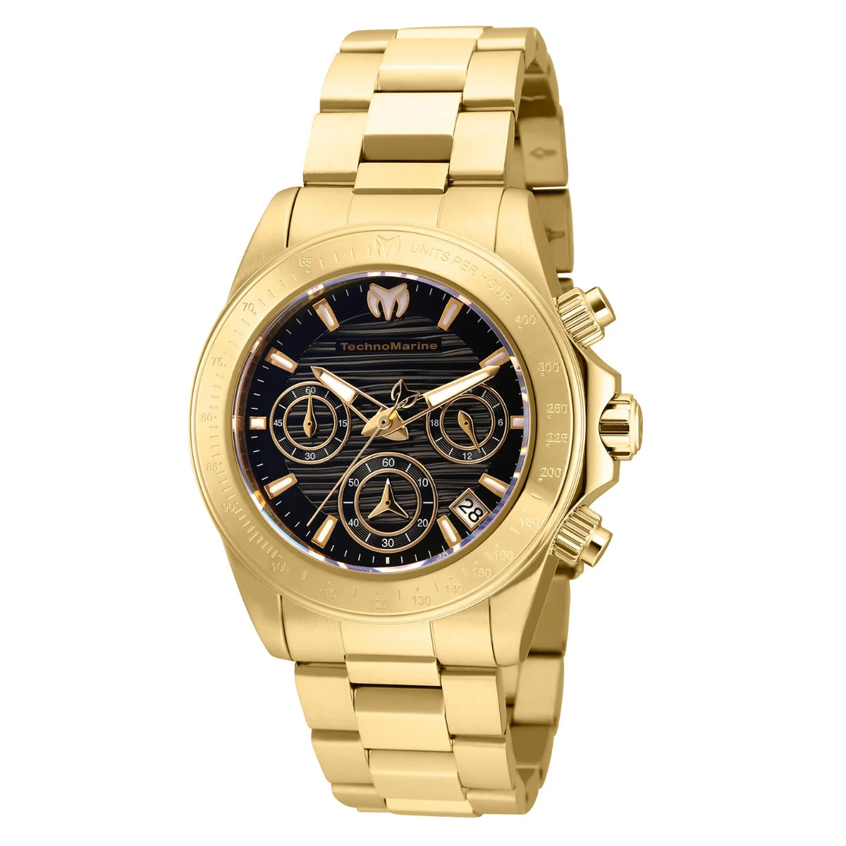 Invicta TechnoMarine Manta Ray Watch - 38mm, Gold (TM-219014) 38 mm kol saati