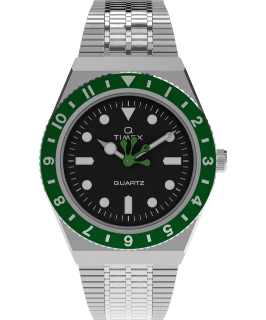 Timex seconde/seconde/ 38mm Stainless Steel Bracelet Watch TW2Y48100JR kol saati