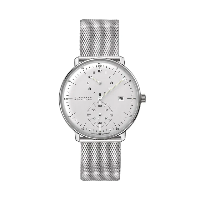 Junghans Max Bill Regulator 40mm - Silver on Bracelet 27/4492.46 kol saati