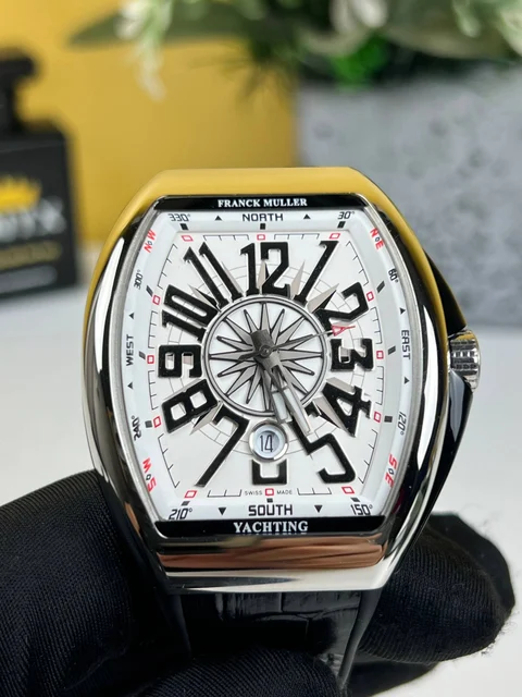 Franck Muller Vanguard Yachting 45mm White Dial – Automatic kol saati