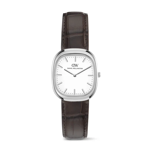 DANIEL WELLINGTON Cort Brown Leather Silver DW00100988 kol saati