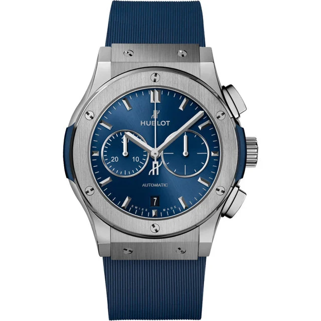 Hublot Chronograph Titanium Blue 541.NX.7170.RX kol saati