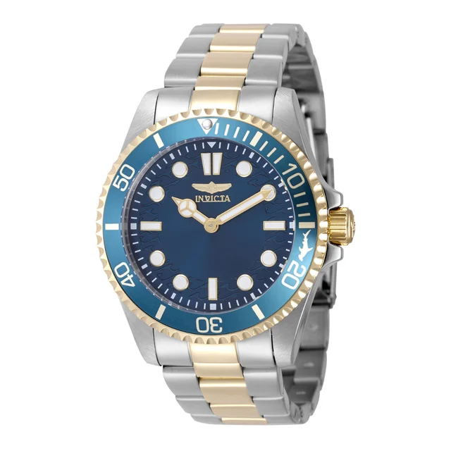 Invicta Pro Diver Crestcore Watch - 43mm. Gold. Steel (49696) kol saati