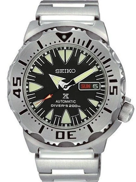 Seiko Generation Black Monster Automatic Made-in-Japan Version #SRP307J1 43 mm kol saati