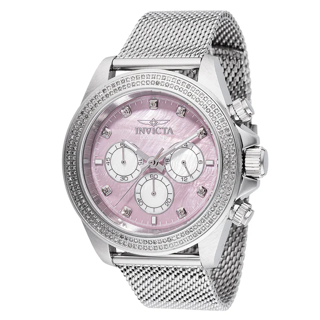Invicta Elite Diamond 0.88 Carat Diamond Watch w/ Mother of Pearl Dial - 44mm, Steel (4875
