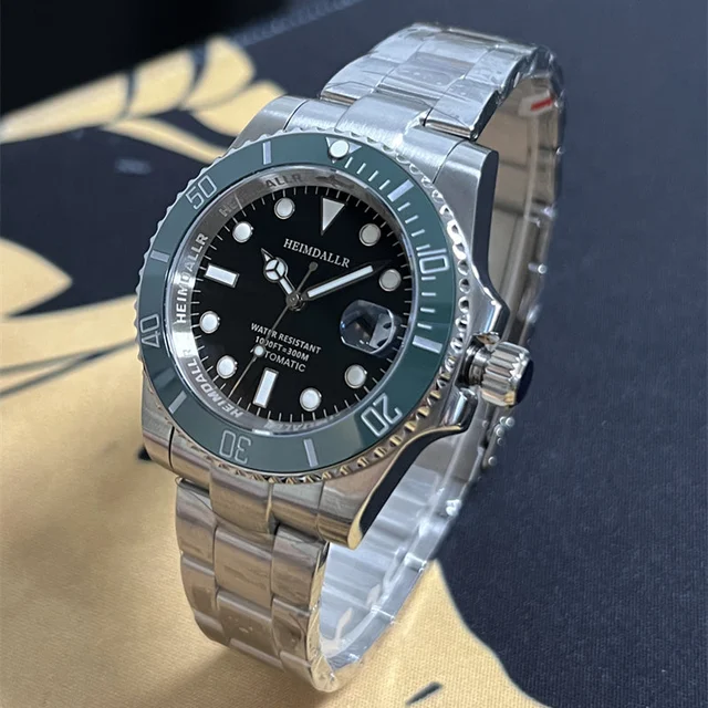 Heimdallr Shark Sub Automatic Watch 海米德-黑水鬼715 kol saati
