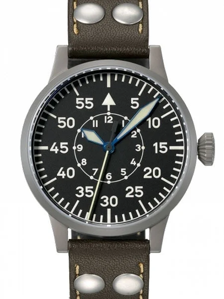 Laco Speyer Type B Dial Swiss Automatic Pilot Watch with Sapphire Crystal #862095 kol saat