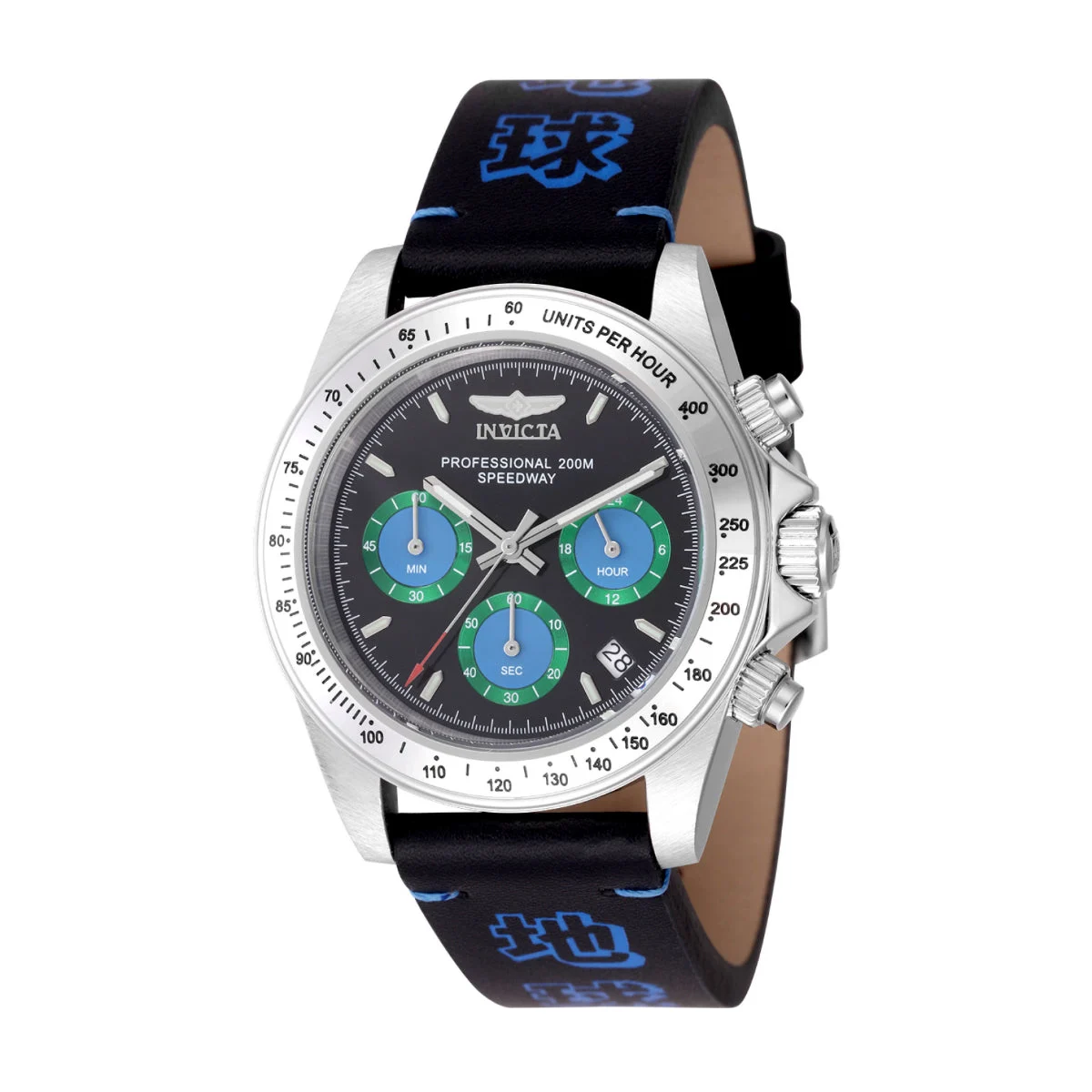 Invicta Speedway Watch - 39.5mm, Black (49292) 39.5 mm kol saati