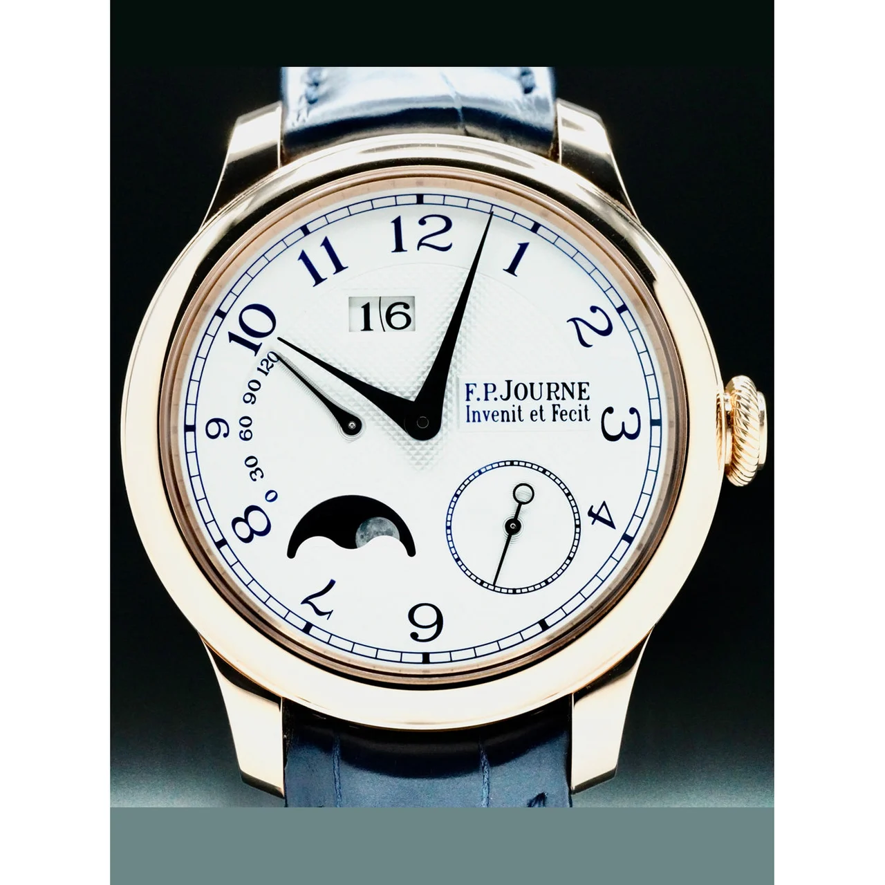 F.P. Journe Automatique Lune RG 40mm 210000071811 40 mm kol saati