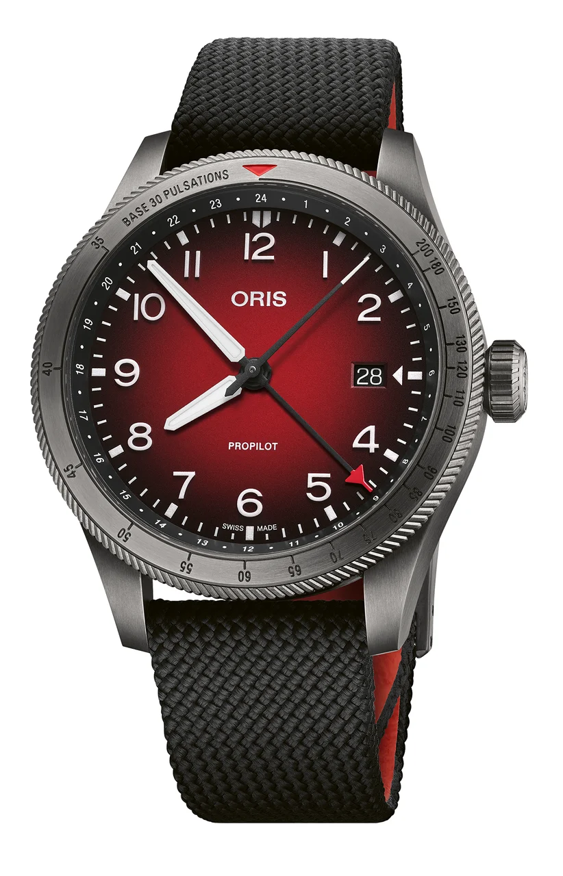 Oris ProPilot GMT 01 798 7773 4268-07 3 20 14GLC 41.5 mm kol saati