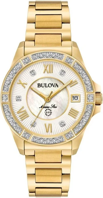 Bulova Marine Star Diamond 98R235 kol saati