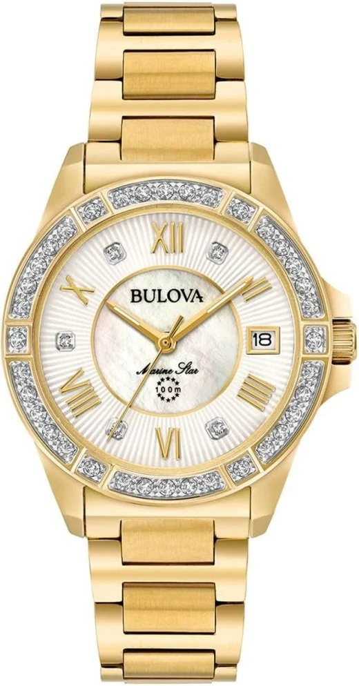 Bulova Marine Star Diamond 98R235 32 mm kol saati