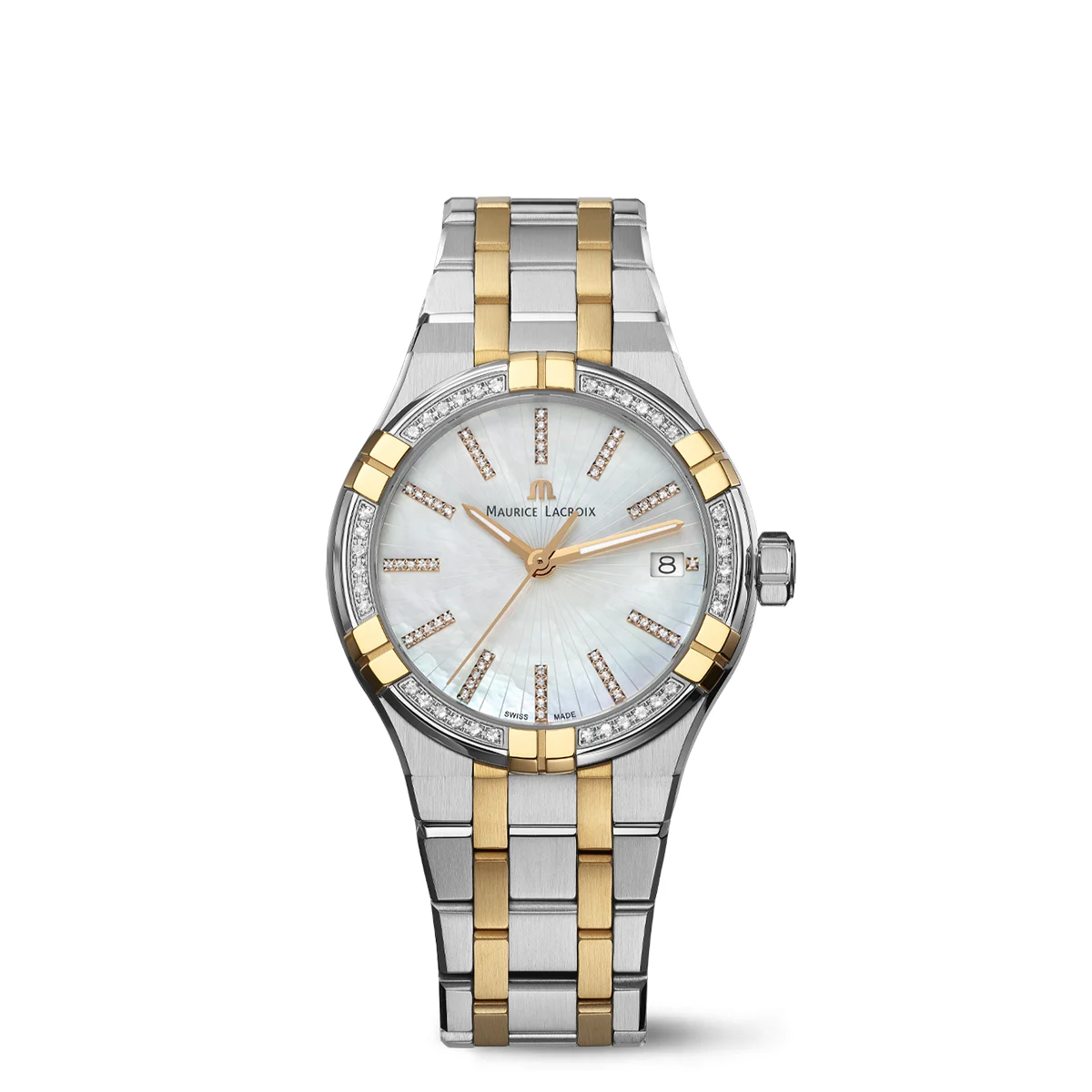 Maurice Lacroix Aikon Quartz Date 35MM AI1106-PVPD2-170-1 35 mm kol saati