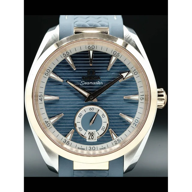 OMEGA Aqua Terra 150M Small Seconds Steel Gold Blue Dial 41mm 220.22.41.21.03.001 21000003
