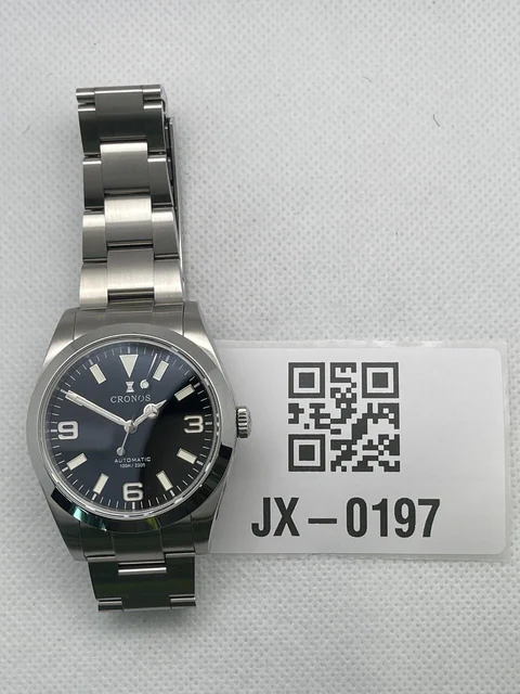 Cronos Watch Store ★Cronos 39mm EX Miyota 90S5 / PT5000 Dive Watch L6041 美国仓二手-编号JX-197 ko