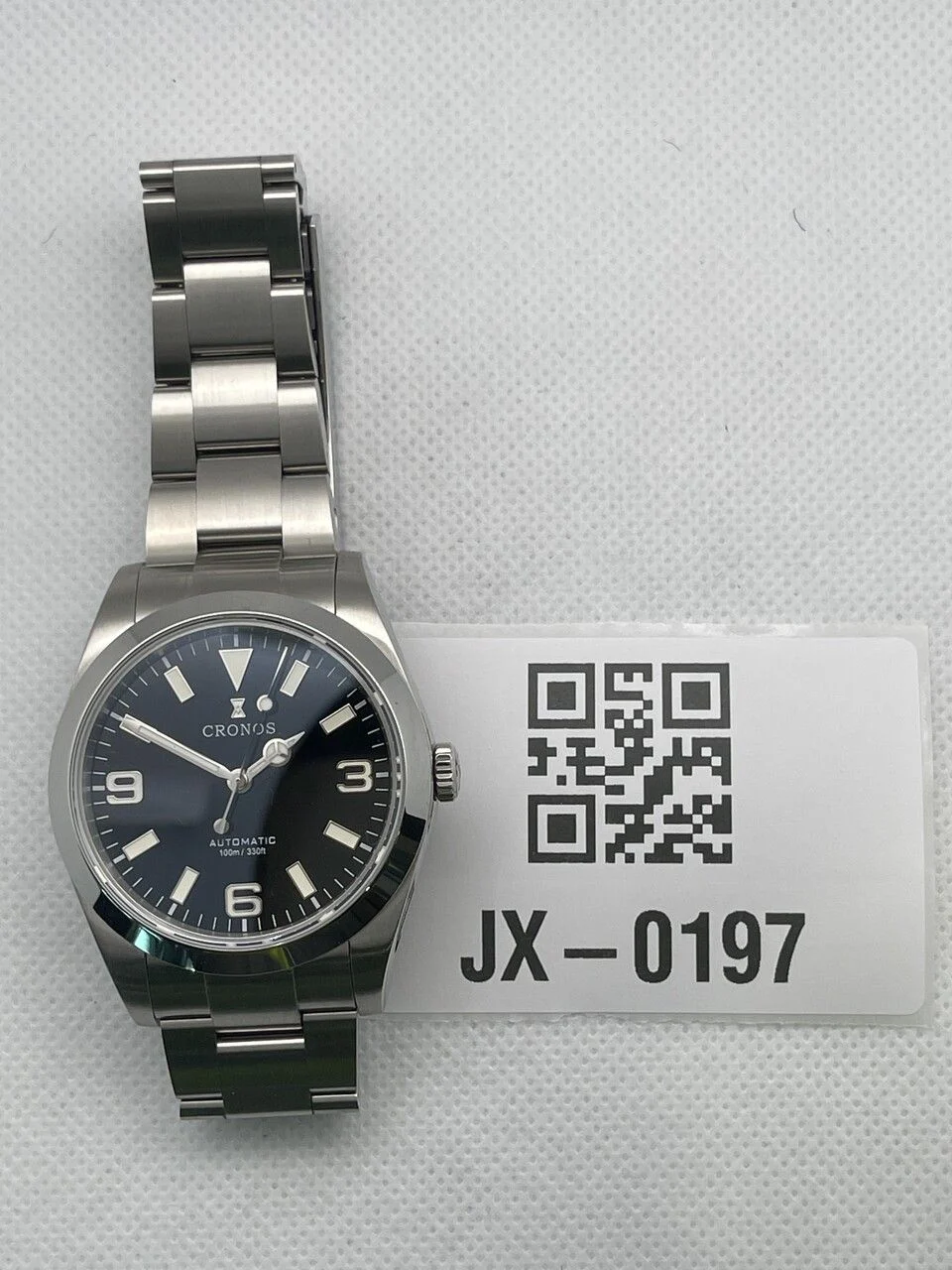 Cronos Watch Store ★Cronos 39mm EX Miyota 90S5 / PT5000 Dive Watch L6041 美国仓二手-编号JX-197 39 mm kol saati