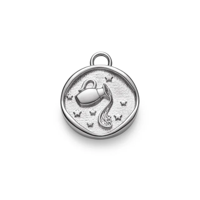 Default Aquarius Charm Silber PH-JE-1225 kol saati