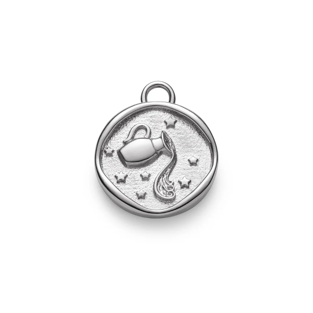 Default Aquarius Charm Silber PH-JE-1225 kol saati