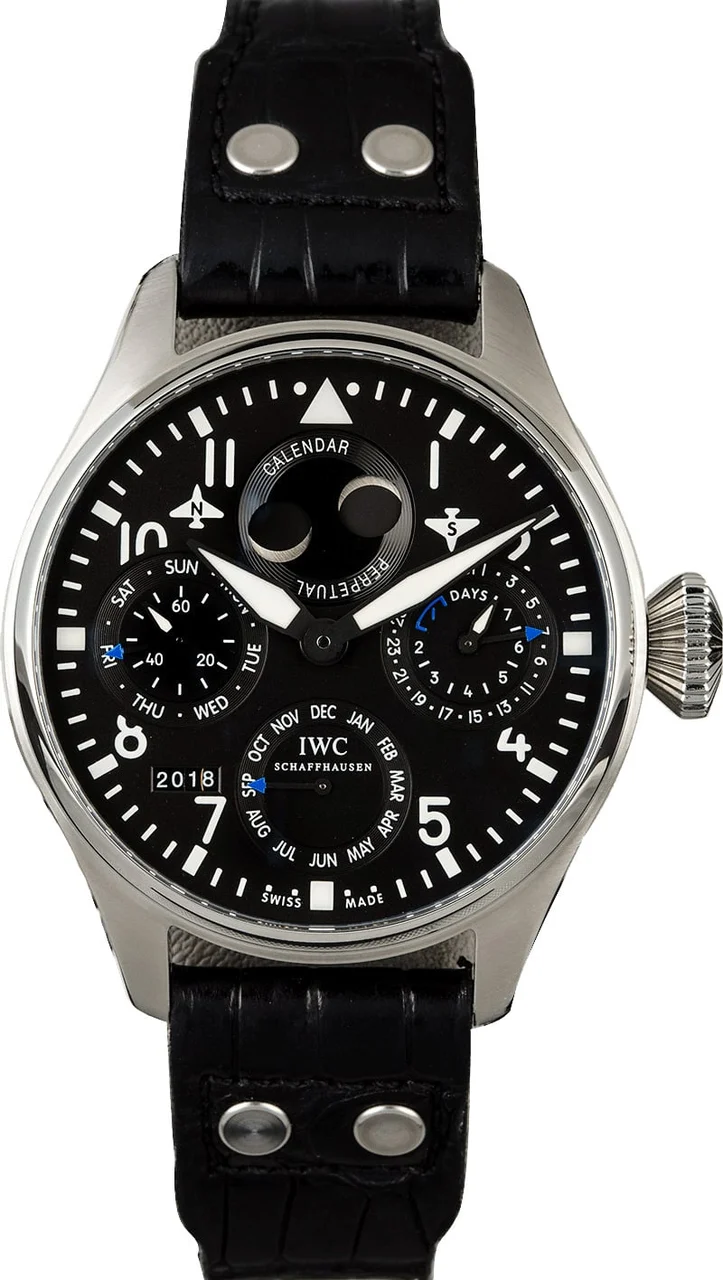 IWC Big Pilot Perpetual 5026.19 IWC5026.19 47 mm kol saati