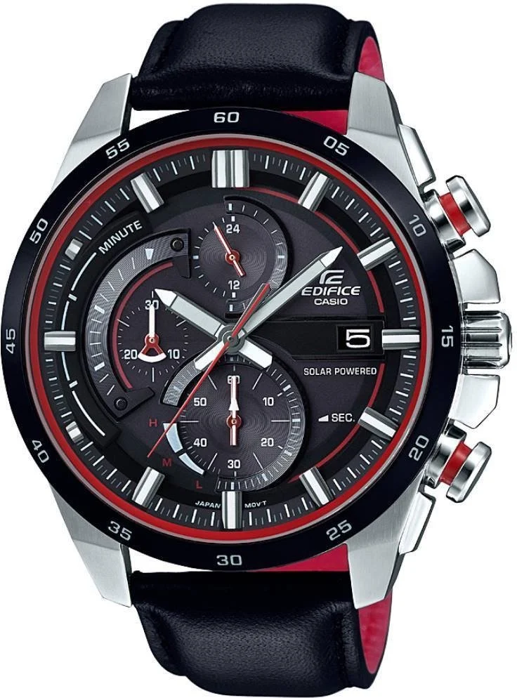 Casio Edifice Güneş Enerji̇li̇ EQS-600BL-1AUDF 49 mm kol saati