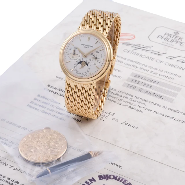 Patek Philippe Switzerland 3945/001 kol saati