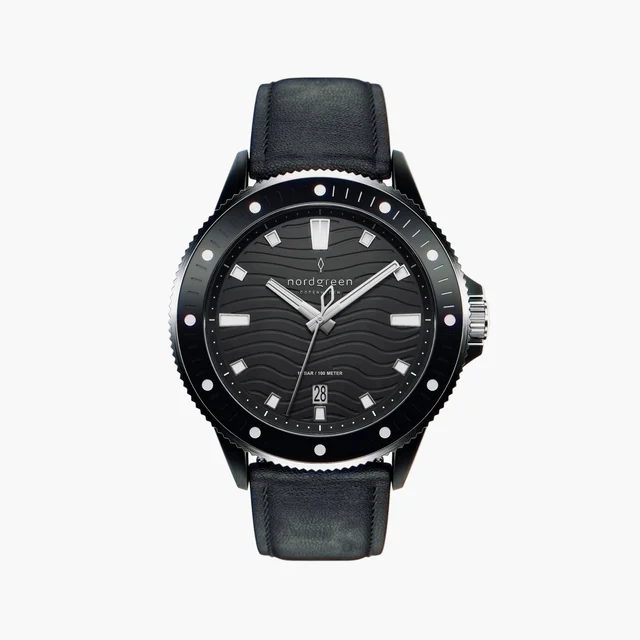 Nordgreen Waves 40mm WA40BLLEBLBL kol saati