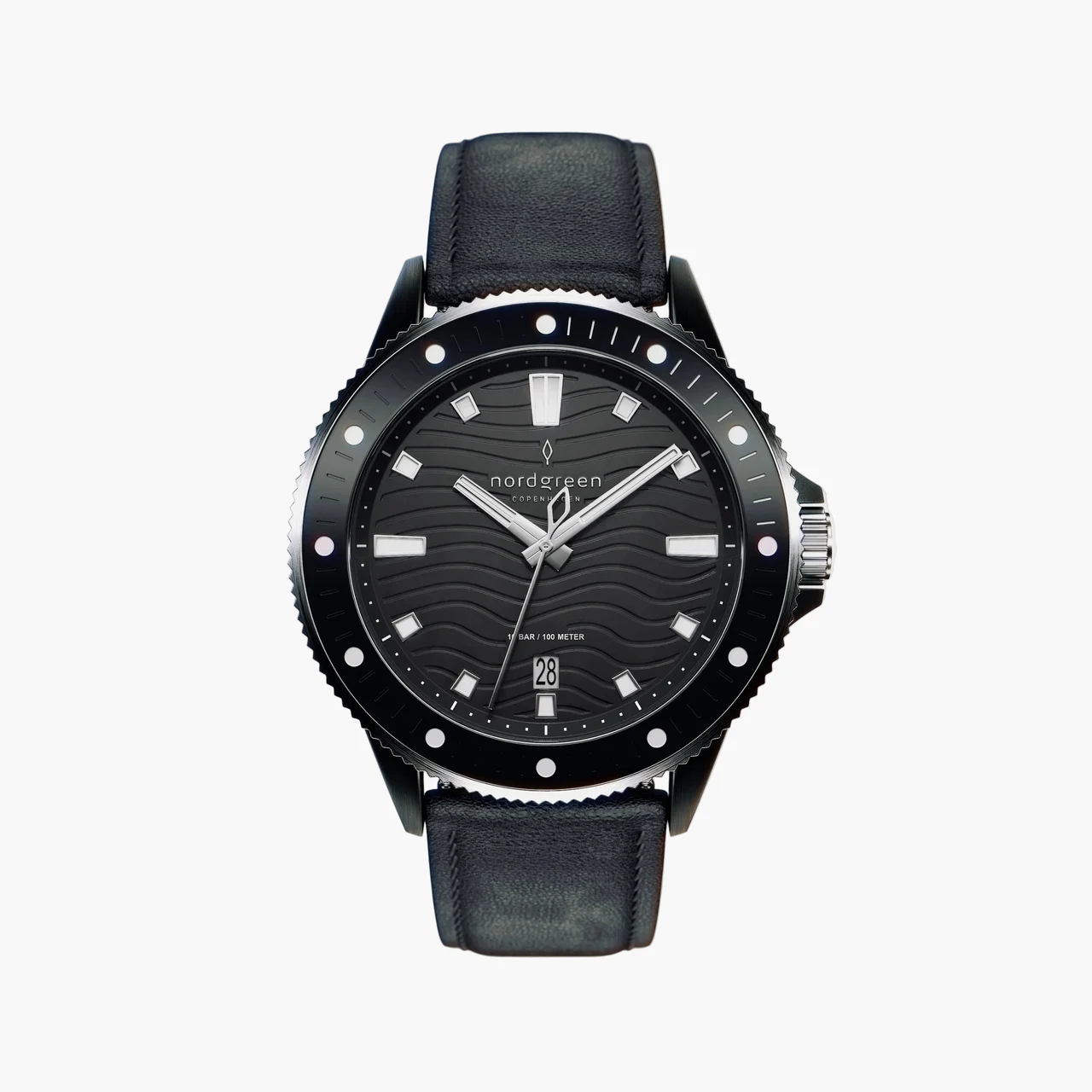 Nordgreen Waves 40mm WA40BLLEBLBL 40 mm kol saati