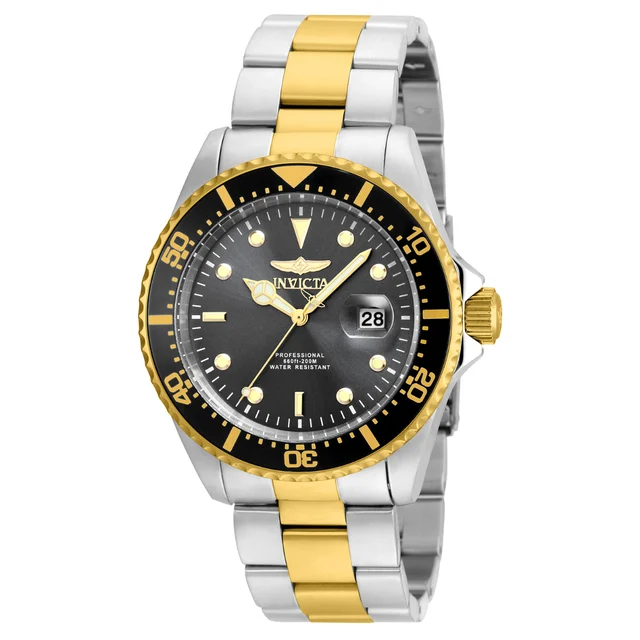 Invicta Pro Diver Watch - 43mm, Steel, Gold (ZG-22057) kol saati