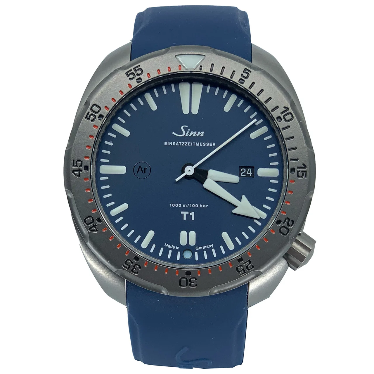 Sinn Diving Watch T1 EZM 14 Blue CSNCZ261 45 mm kol saati
