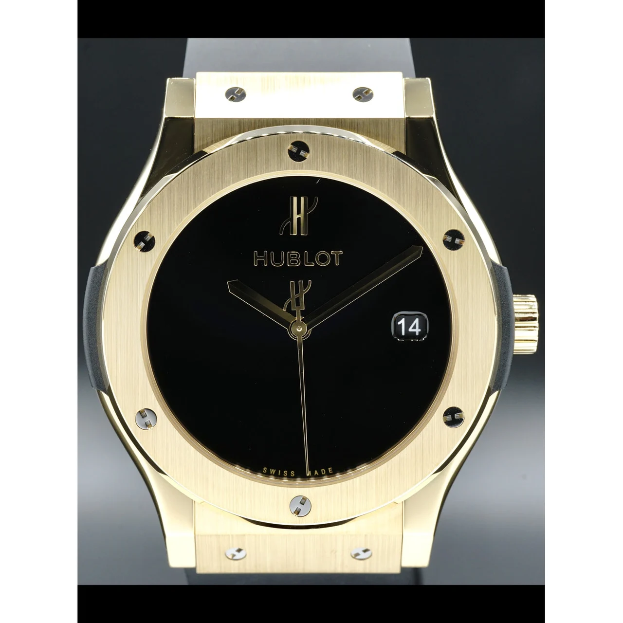 Hublot Classic Fusion 40 Years Anniversary Yellow Gold 511.VX.1280.RX.MDM40 210000022816 45 mm kol saati