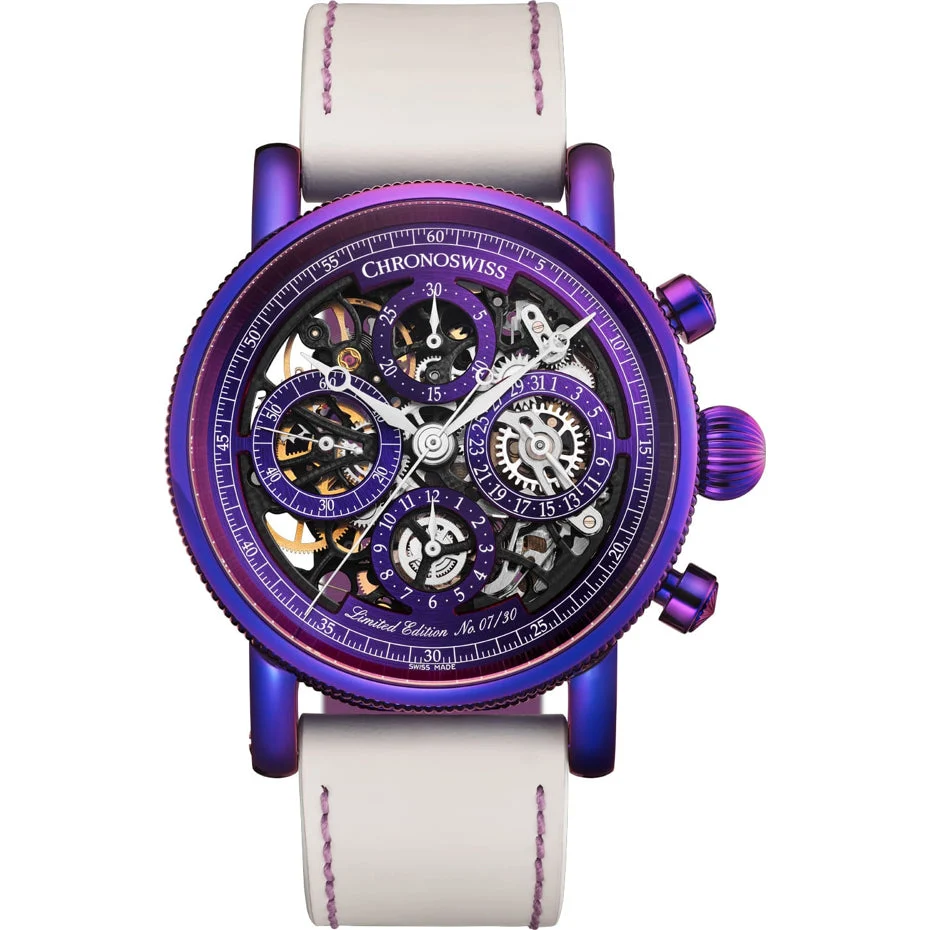 ChronoSwiss Opus Purple Rain CH-7548T.1S-PU kol saati