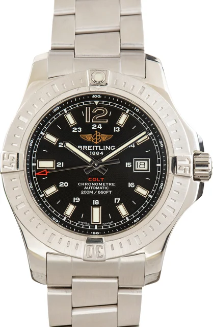 Breitling Colt Automatic Black Dial A1738811/BD44 kol saati