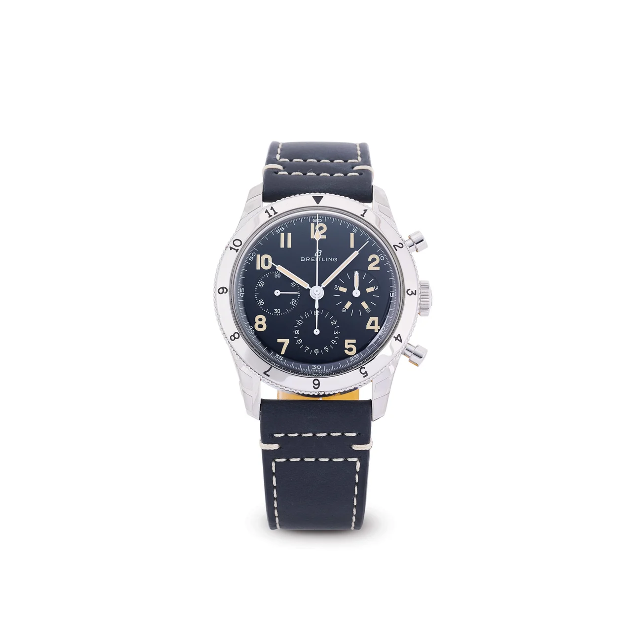 Breitling BREITLING, REF. AB0920, AVI 765, 1953 RE-EDITION, AVIATOR 8, LIMITED EDITION OF 1953 PIECES, FACTORY STICKERS, STAINLESS STEEL kol saati
