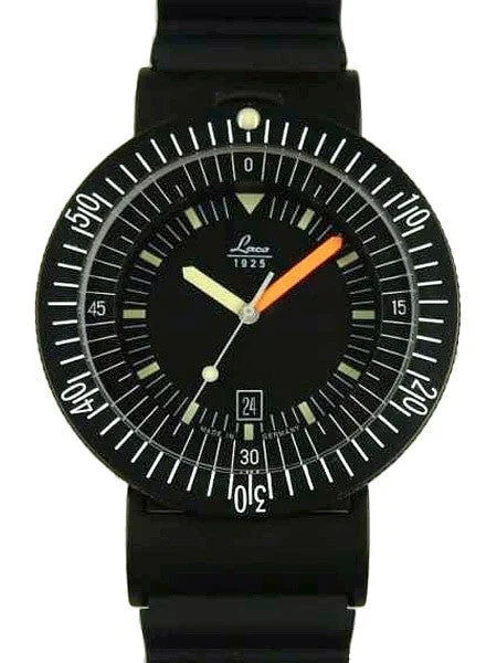 Laco Squad Tactical Black PVD Watch with Sapphire Crystal #861805 kol saati