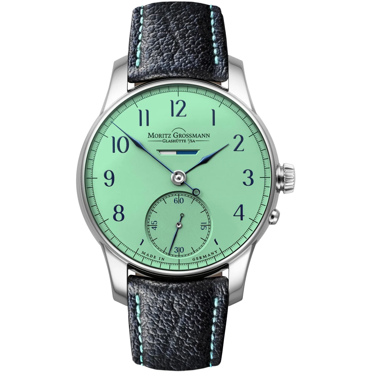 Moritz Grossmann Heritage Power Reserve Mint Green Dial Limited Edition MG-003546 kol saati