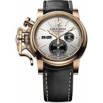 Graham Chronofighter Vintage Bronze Silver & Gold 2CVAK.S03A.L127V kol saati