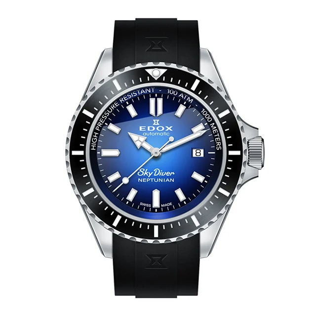 EDOX Neptunian 80120-3NCA-BUIDN kol saati
