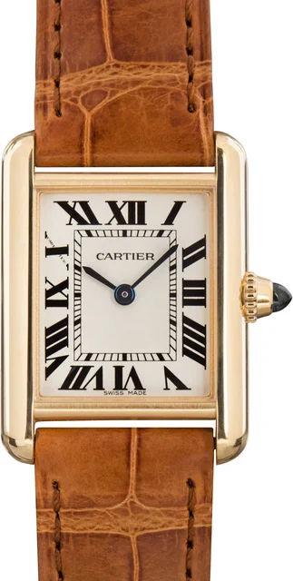 Cartier Tank Louis W1529856 Small Yellow Gold kol saati
