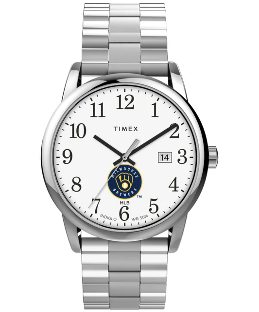 Timex Easy Reader Expansion Bracelet Milwaukee Brewers TWZBBREMZ kol saati