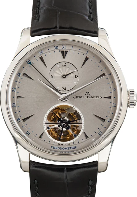 Jaeger-Lecoultre Master Grande Tradition Tourbillon Ref Q1666520 Platinum kol saati