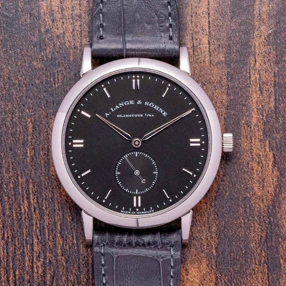 A. Lange & Sohne Saxonia 215.029 37 mm kol saati