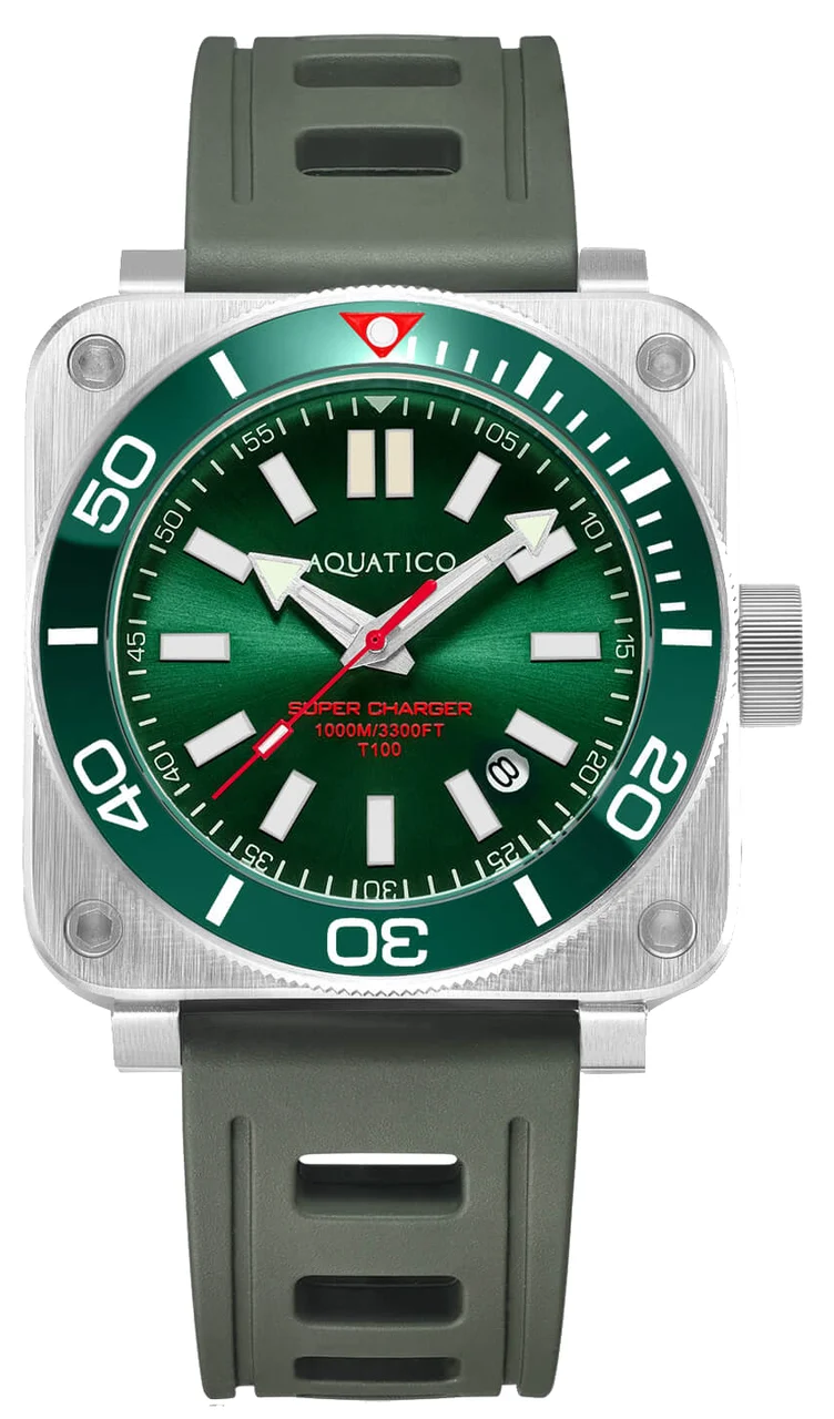 AQUATICO Steel Man AQ033 44 mm kol saati