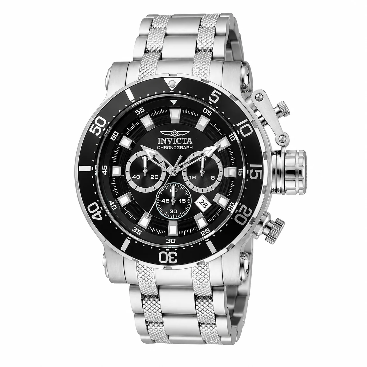 Invicta Coalition Forces Night Hawk Watch - 52mm. Steel (32704) 52 mm kol saati