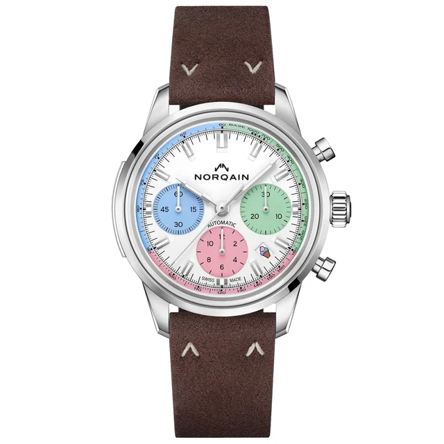 Norqain Freedom Chrono Enjoy Life "Ice Cream" 40mm N2201.19S01.C01.L02 kol saati