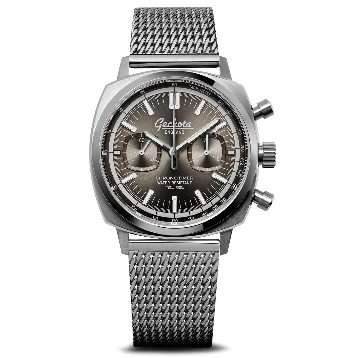 Geckota GTA-EOR-923-24K-WH1022U 42 mm kol saati